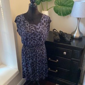 Cheetah print dress